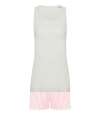 TC052 Ladies Short and PJ set in a bag White / Pink colour image